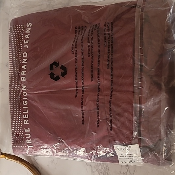 ❤️‍🔥❤️‍🔥TRUE RELIGION CRYSTAL RELAXED HOODIE- CABERNET WOMEN'S SIZE LARGE - Picture 10 of 10